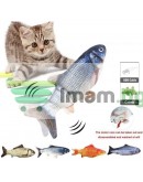 Мърдаща играчка рибка за котки